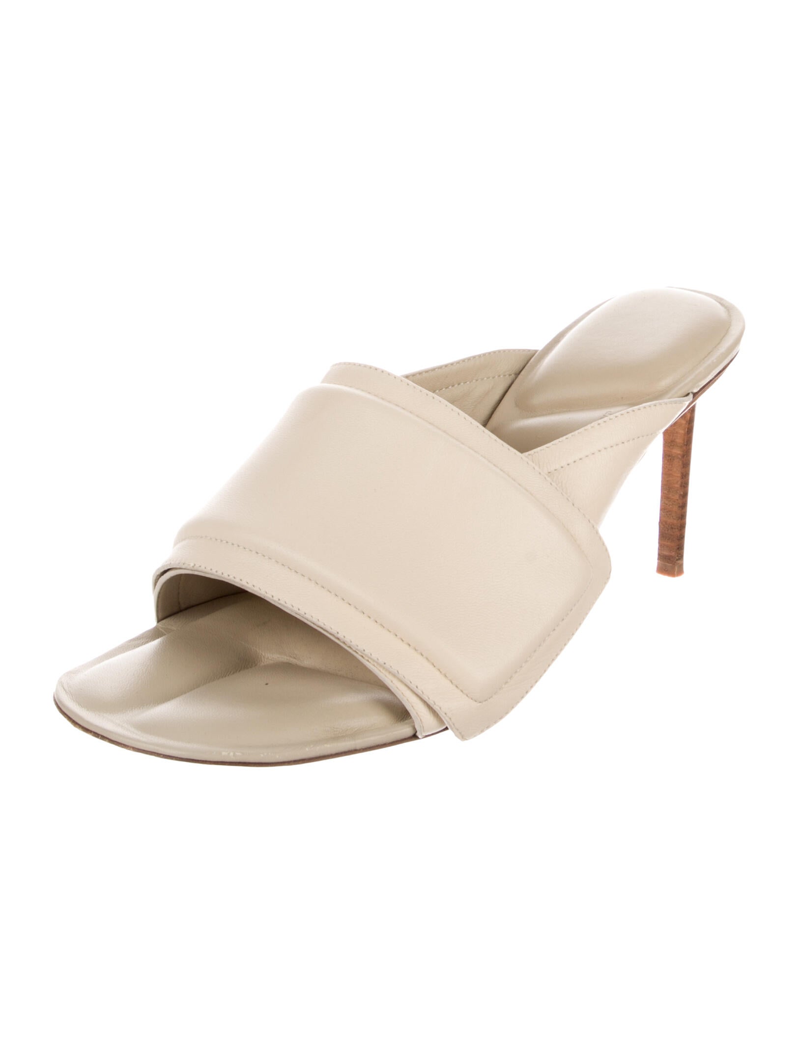 Jacquemus Leather Slides