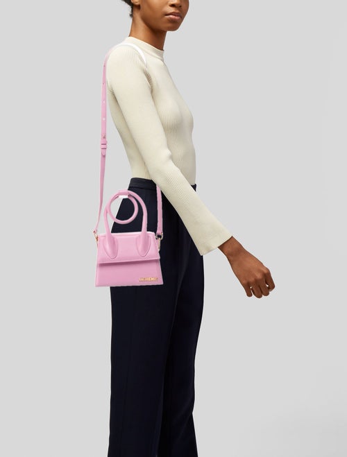 Jacquemus Leather Top Handle Bag