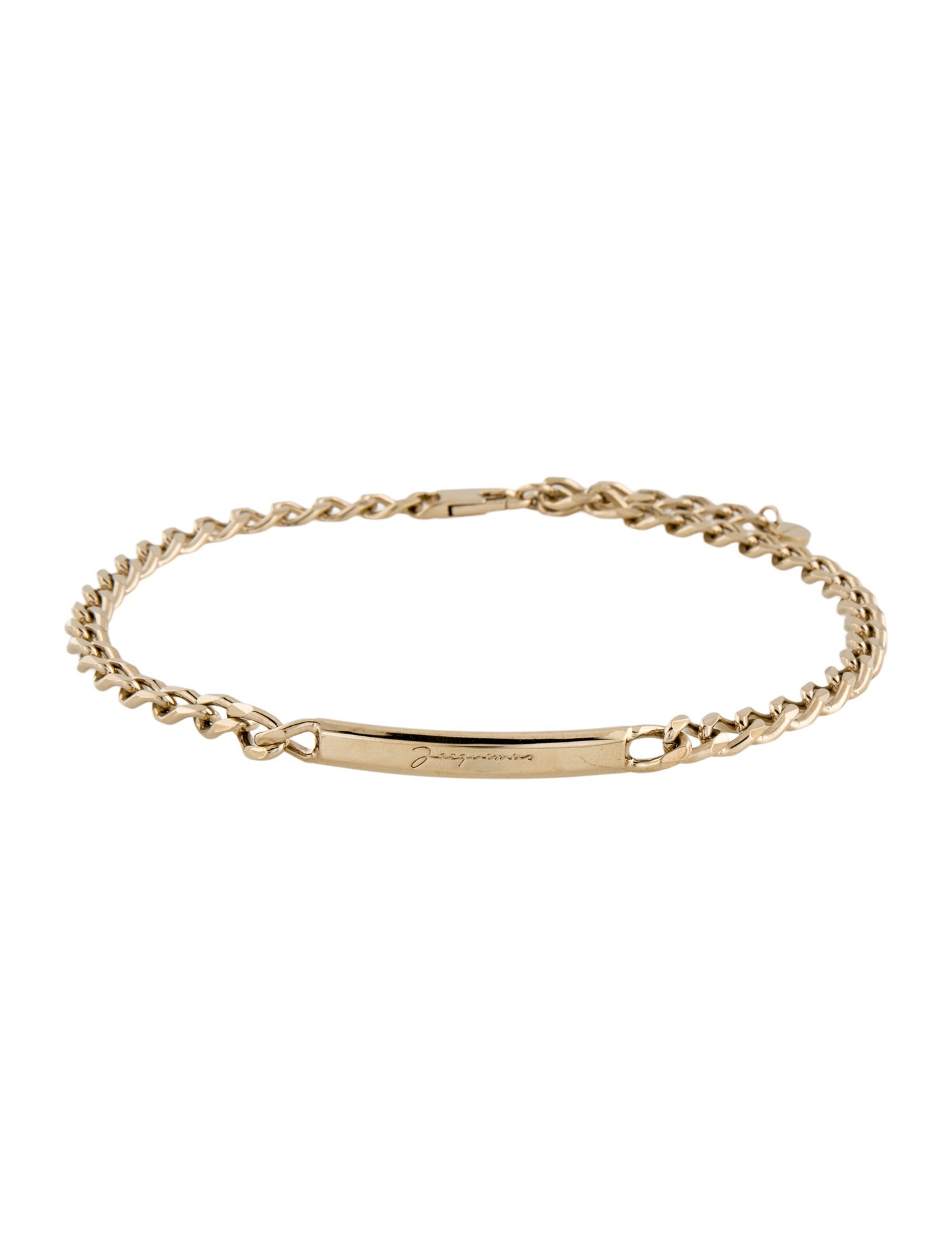 Jacquemus Chain Link 'Le Collier Carre' Necklace