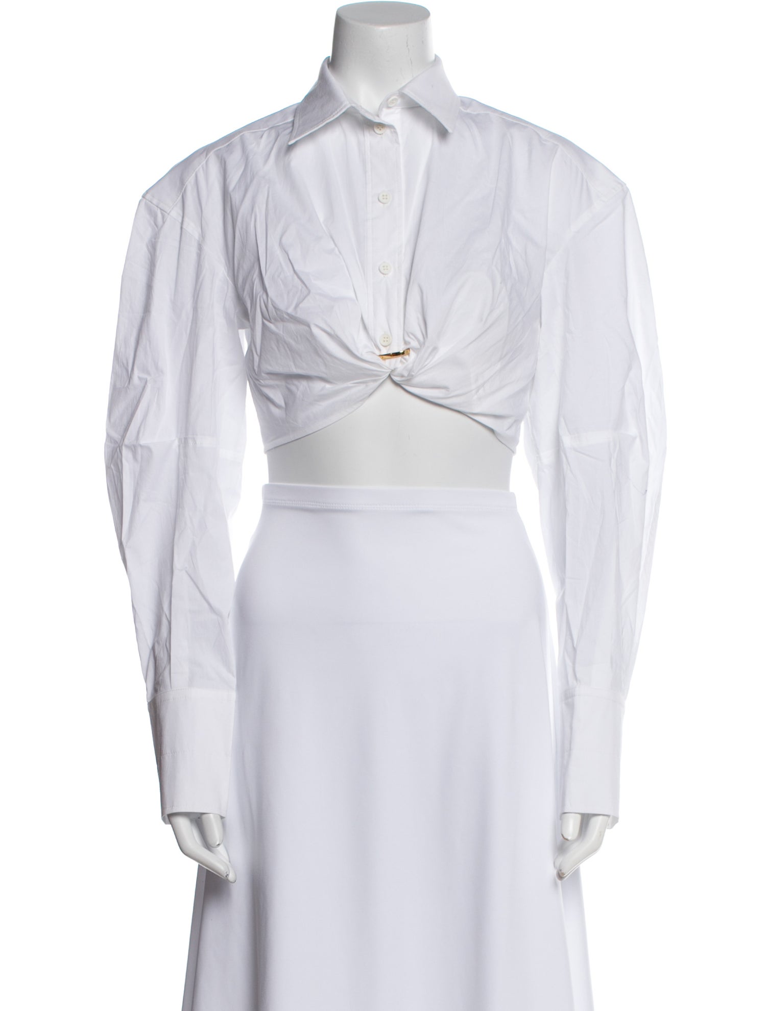 Jacquemus Long Sleeve Crop Top w/ Tags