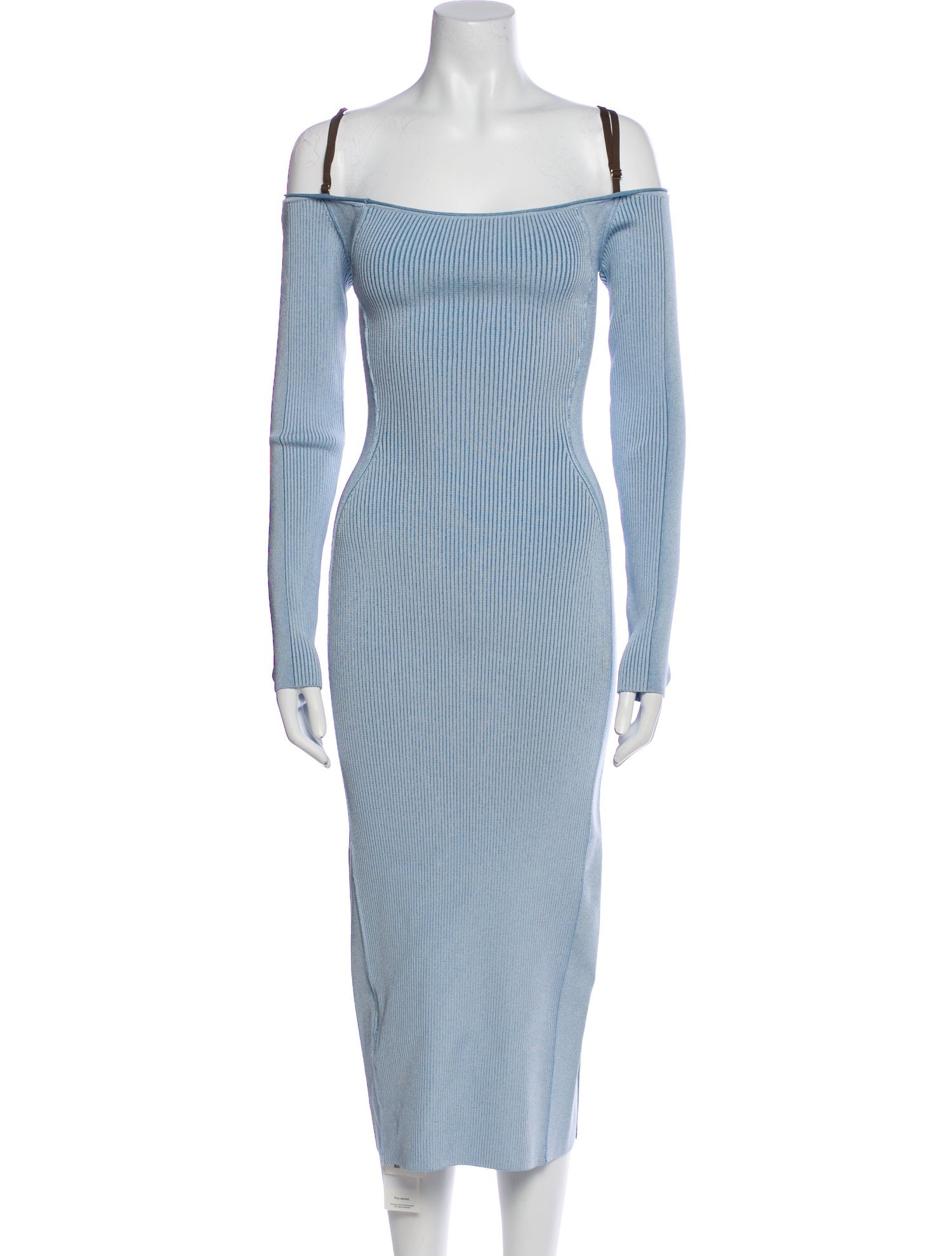Jacquemus Square Neckline Midi Length Dress