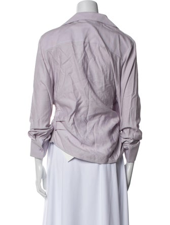 Jacquemus Cowl Neck Long Sleeve Blouse