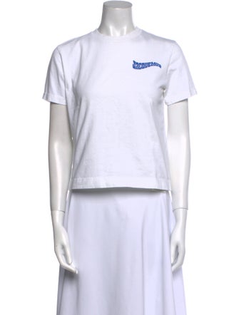 Jacquemus Graphic Print Crew Neck T-Shirt