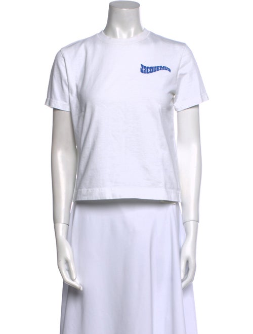 Jacquemus Graphic Print Crew Neck T-Shirt