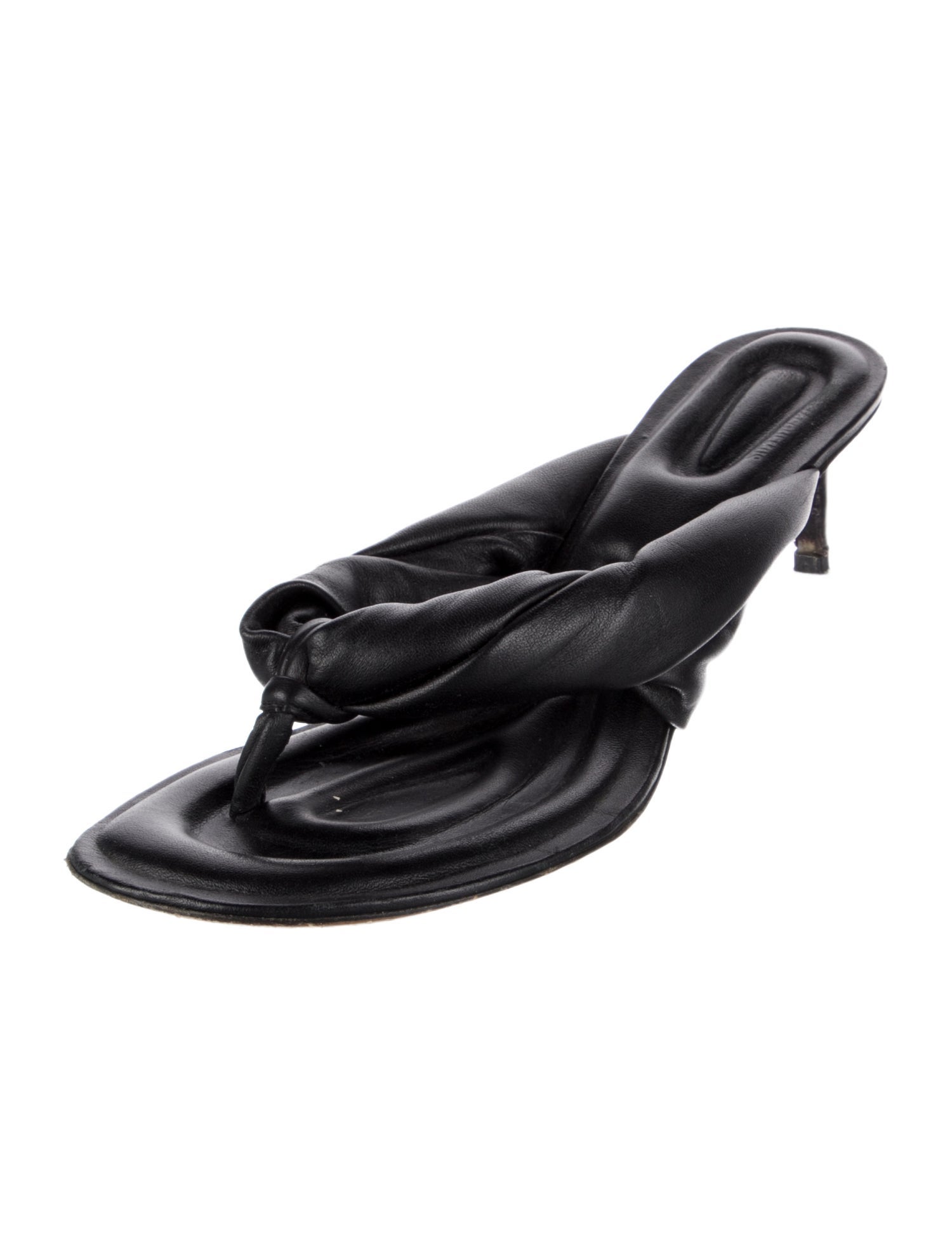 Jacquemus Leather Slides