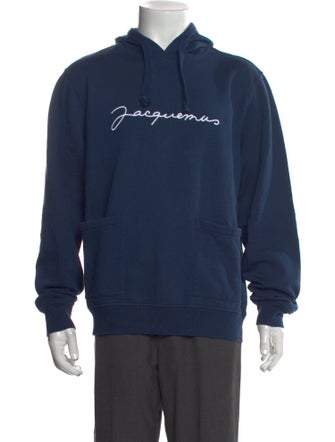 Jacquemus Graphic Print Crew Neck Hoodie
