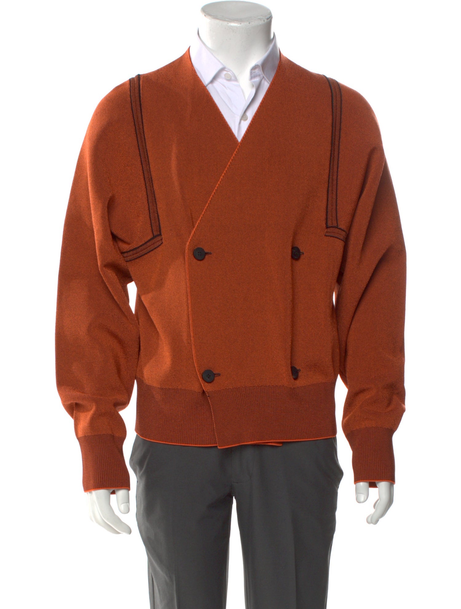 Jacquemus V-Neck Long Sleeve Cardigan