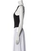 Jacquemus One-Shoulder Sleeveless Crop Top