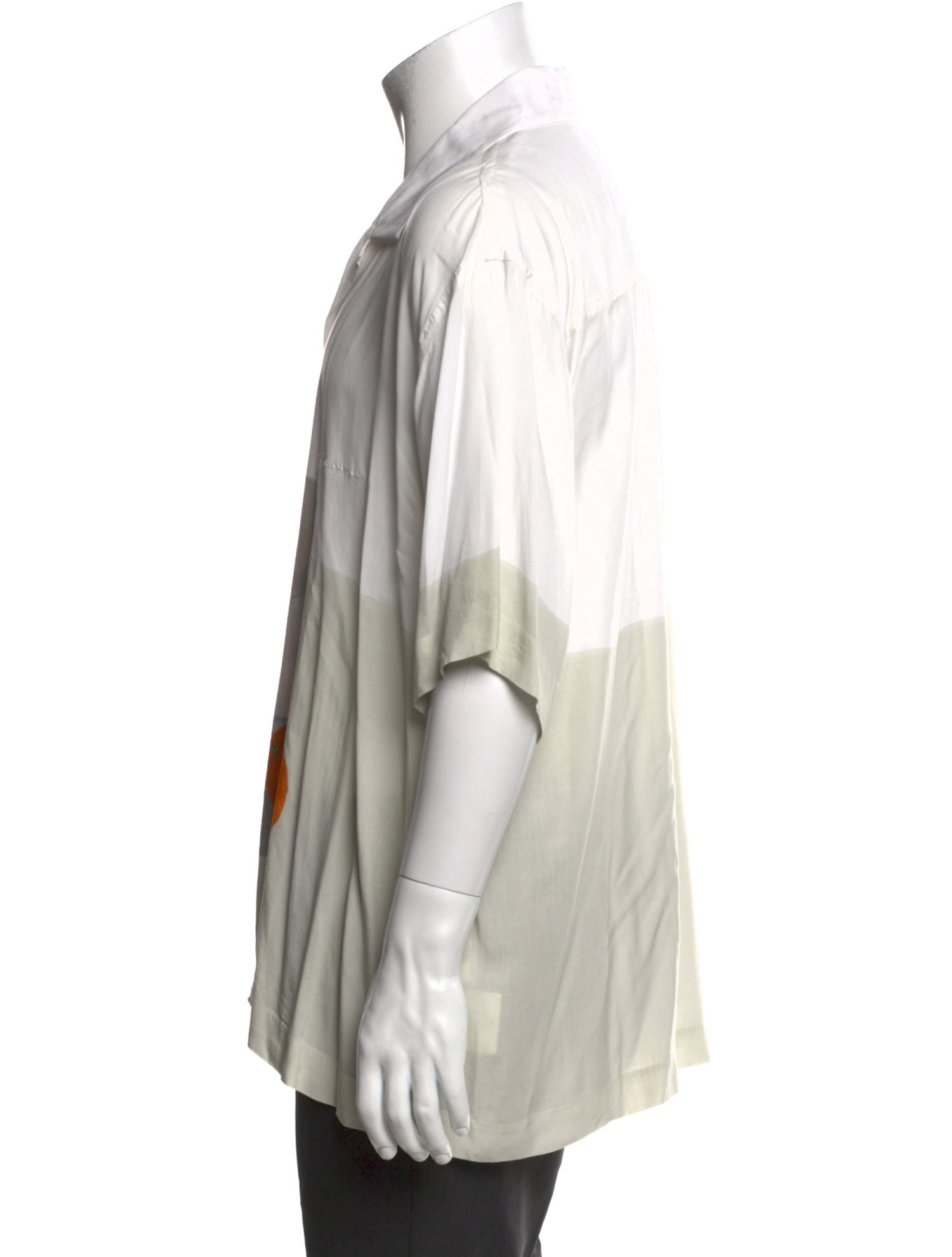 Jacquemus Graphic Print Three-Quarter Sleeve Shirt