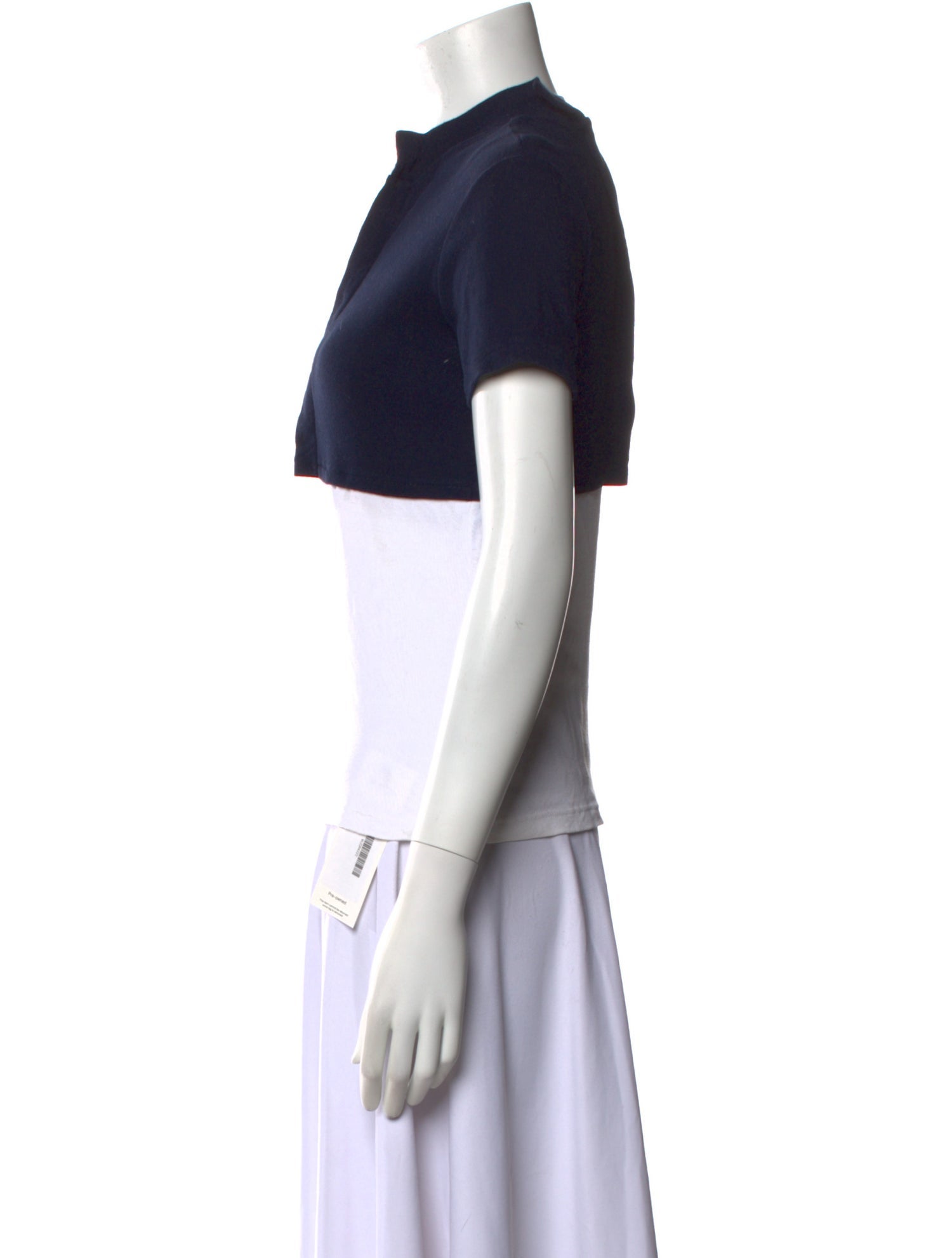 Jacquemus Mock Neck Short Sleeve T-Shirt