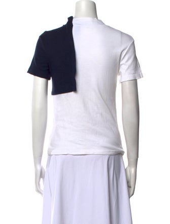 Jacquemus Mock Neck Short Sleeve T-Shirt