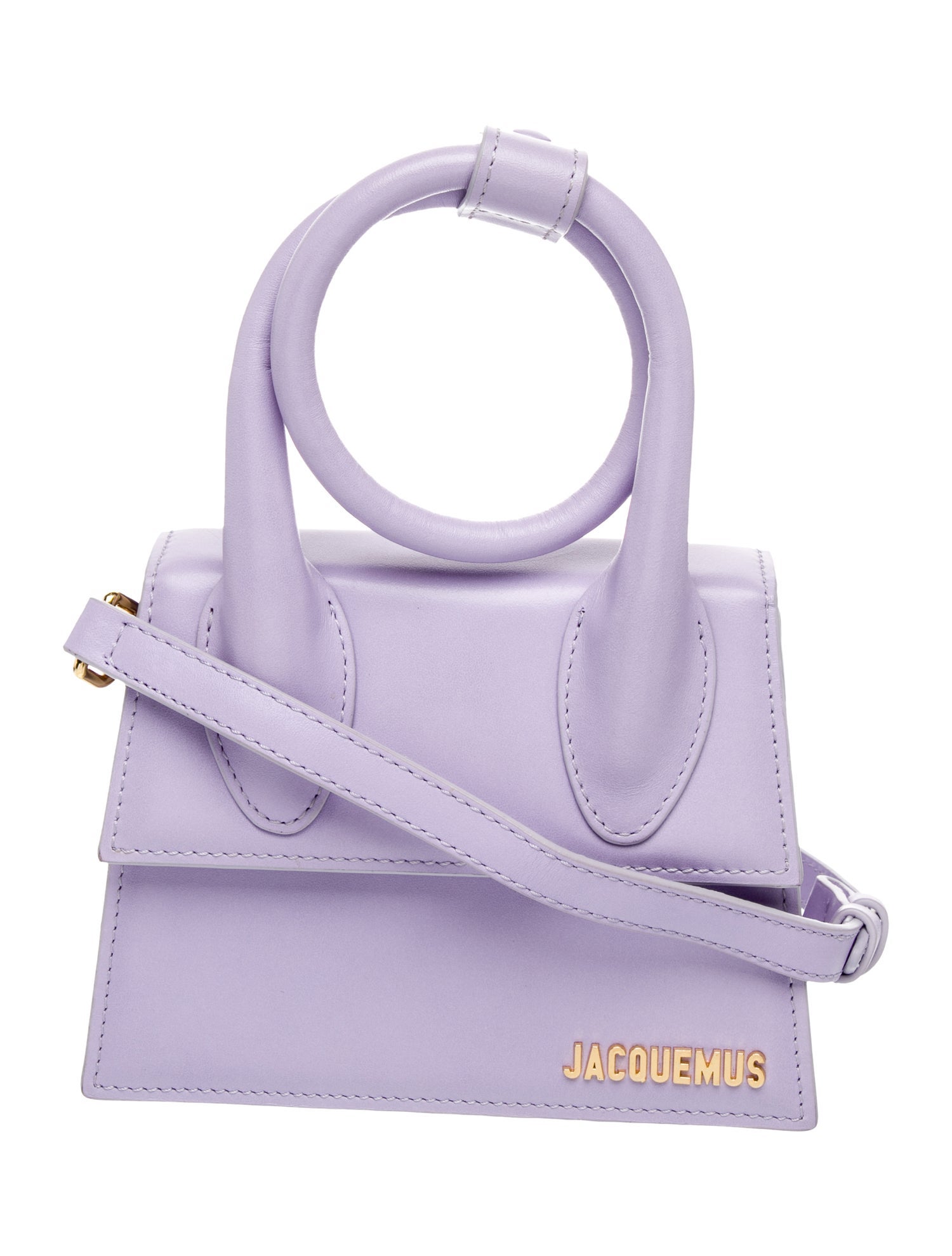 Jacquemus Leather Top Handle Bag