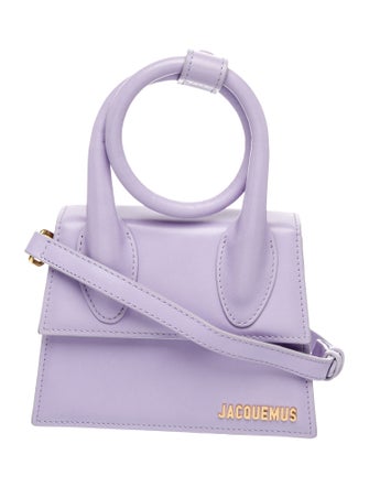 Jacquemus Leather Top Handle Bag