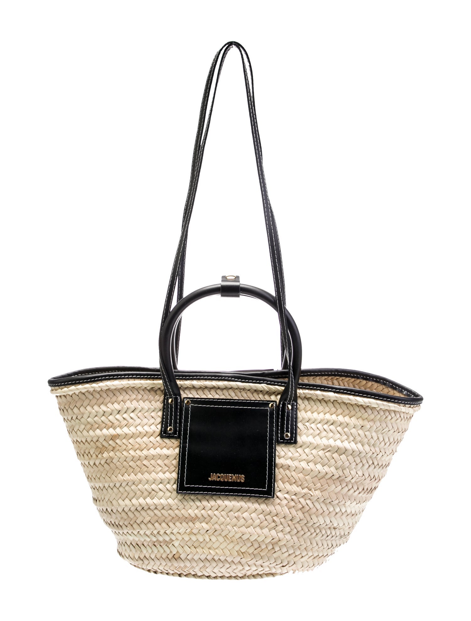 Jacquemus Straw Top Handle Bag w/ Tags