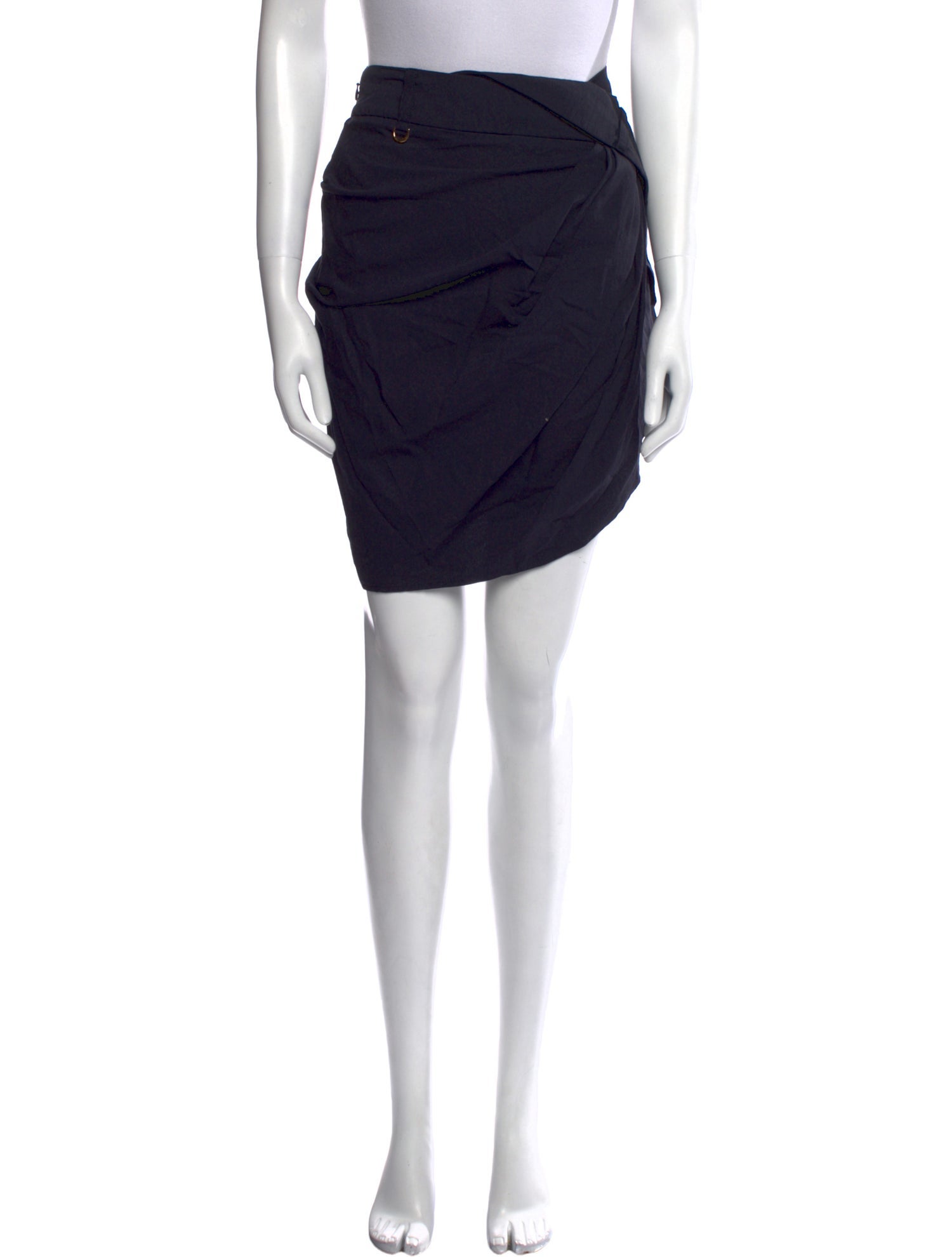 Jacquemus Pleated Accents Knee-Length Skirt w/ Tags