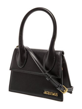 Jacquemus Leather Top Handle Bag
