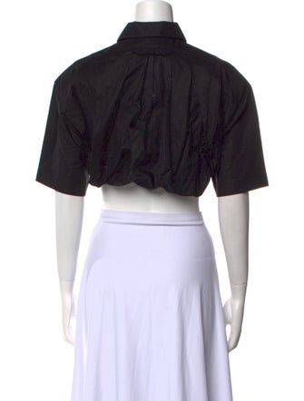 Jacquemus Short Sleeve Crop Top