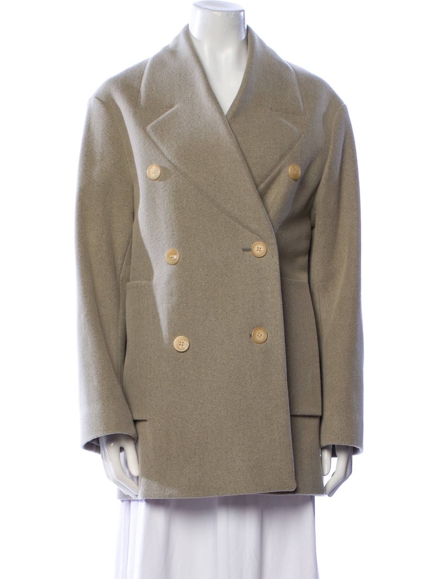 Jacquemus Virgin Wool Peacoat