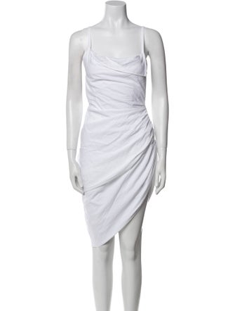Jacquemus Cowl Neck Mini Dress