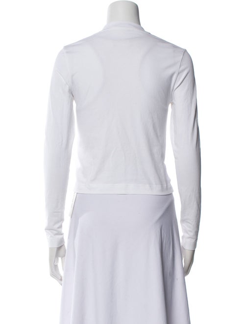 Jacquemus Mock Neck Long Sleeve Top
