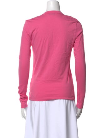 Jacquemus Crew Neck Long Sleeve T-Shirt