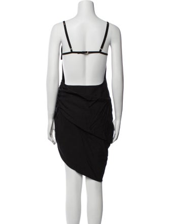 Jacquemus Square Neckline Midi Length Dress