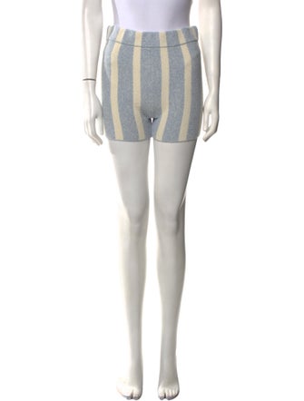 Jacquemus Striped Mini Shorts