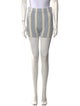 Jacquemus Striped Mini Shorts
