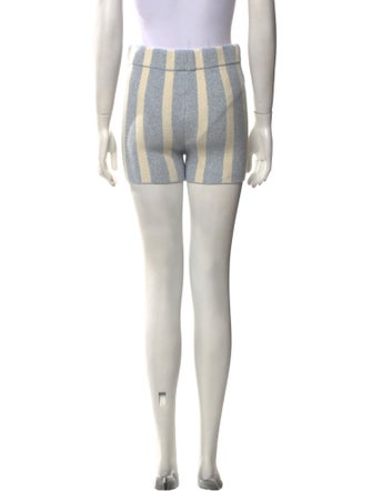 Jacquemus Striped Mini Shorts