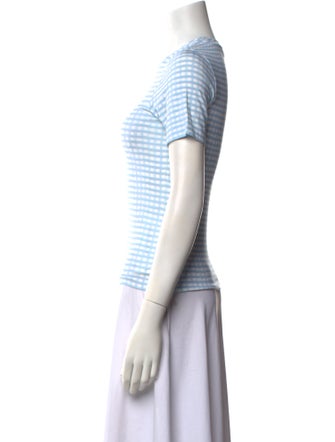 Jacquemus Striped Crew Neck T-Shirt