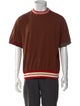 Jacquemus Striped Crew Neck T-Shirt
