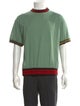 Jacquemus Colorblock Pattern Mock Neck T-Shirt