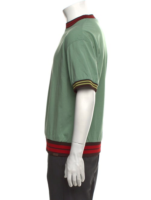 Jacquemus Colorblock Pattern Mock Neck T-Shirt
