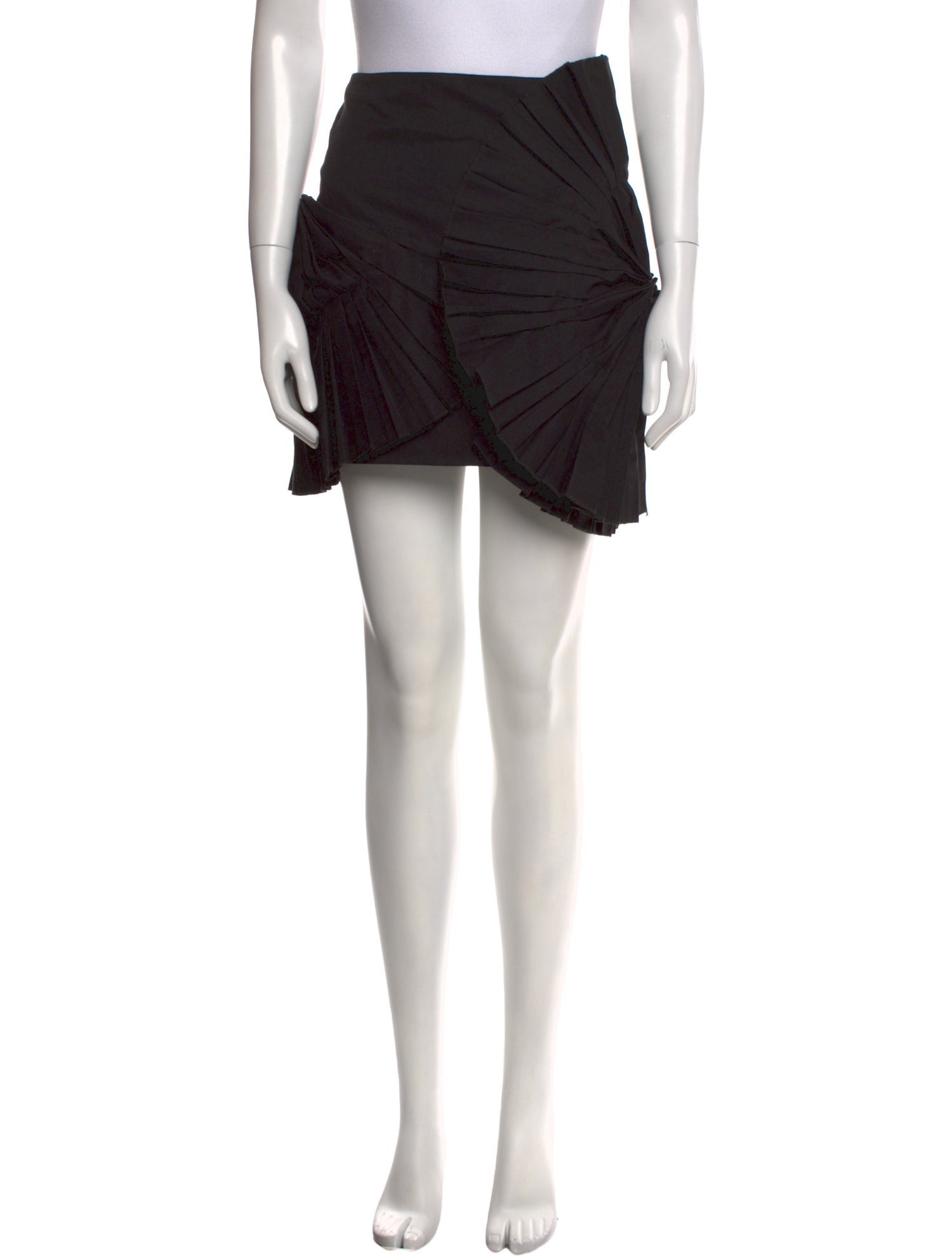 Jacquemus Pleated Accents Mini Skirt