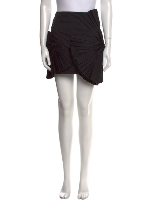 Jacquemus Pleated Accents Mini Skirt