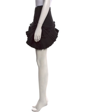 Jacquemus Pleated Accents Mini Skirt