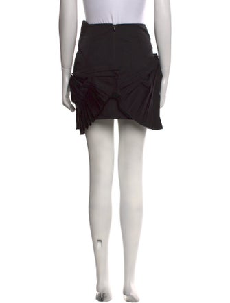 Jacquemus Pleated Accents Mini Skirt