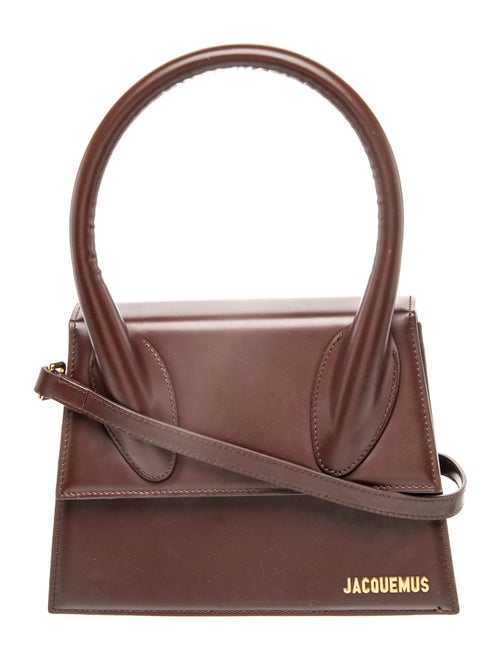 Jacquemus Leather Top Handle Bag