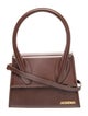 Jacquemus Leather Top Handle Bag