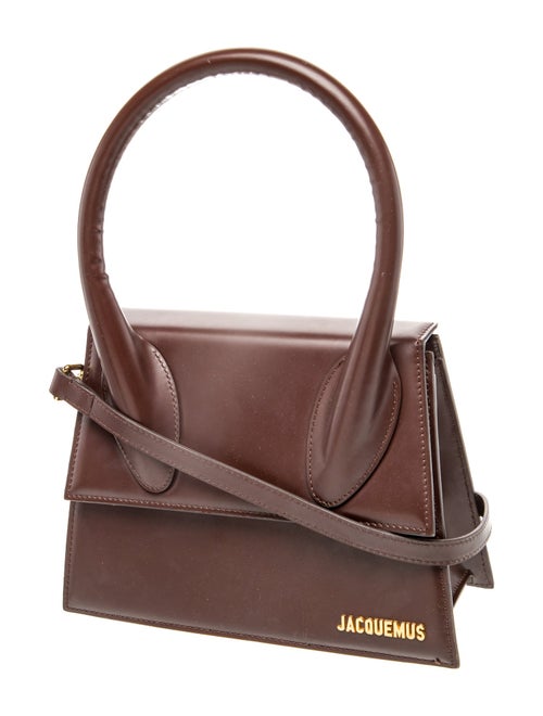 Jacquemus Leather Top Handle Bag