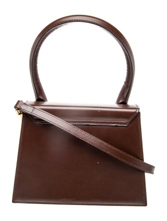 Jacquemus Leather Top Handle Bag