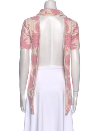 Jacquemus Floral Print Short Sleeve Top