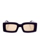 Jacquemus Square Tinted Sunglasses