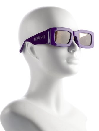 Jacquemus Square Tinted Sunglasses