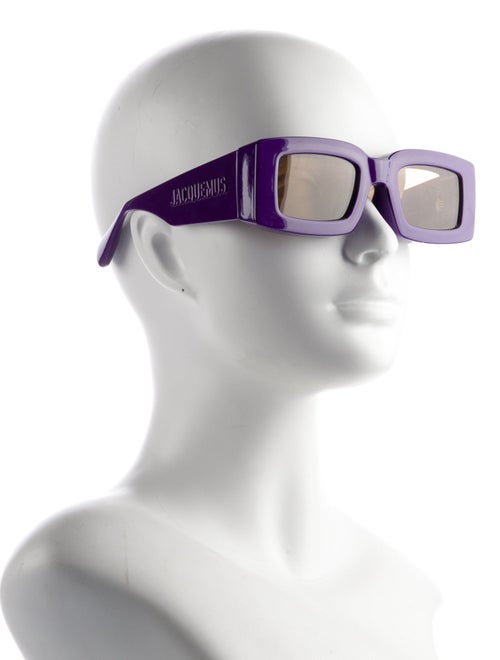 Jacquemus Square Tinted Sunglasses
