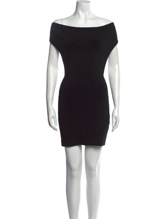Jacquemus Bateau Neckline Mini Dress