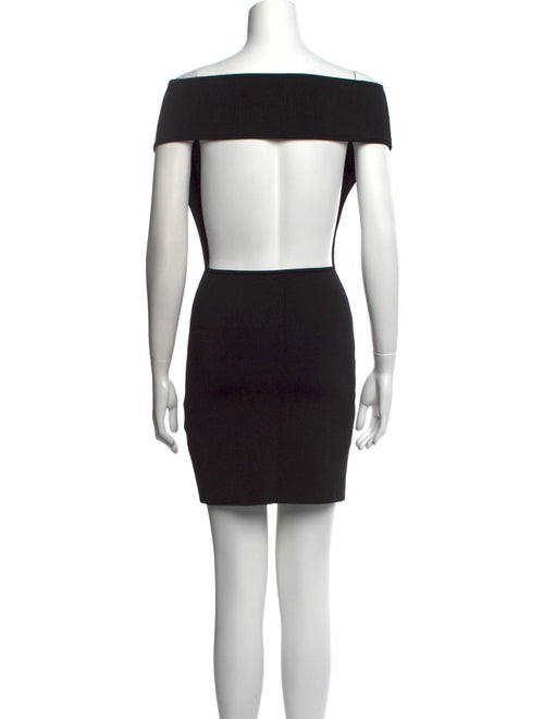 Jacquemus Bateau Neckline Mini Dress