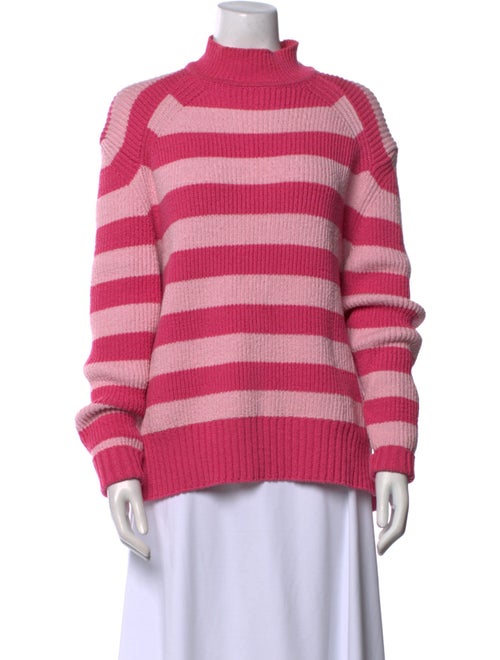 Jacquemus Striped Turtleneck Sweater