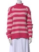 Jacquemus Striped Turtleneck Sweater