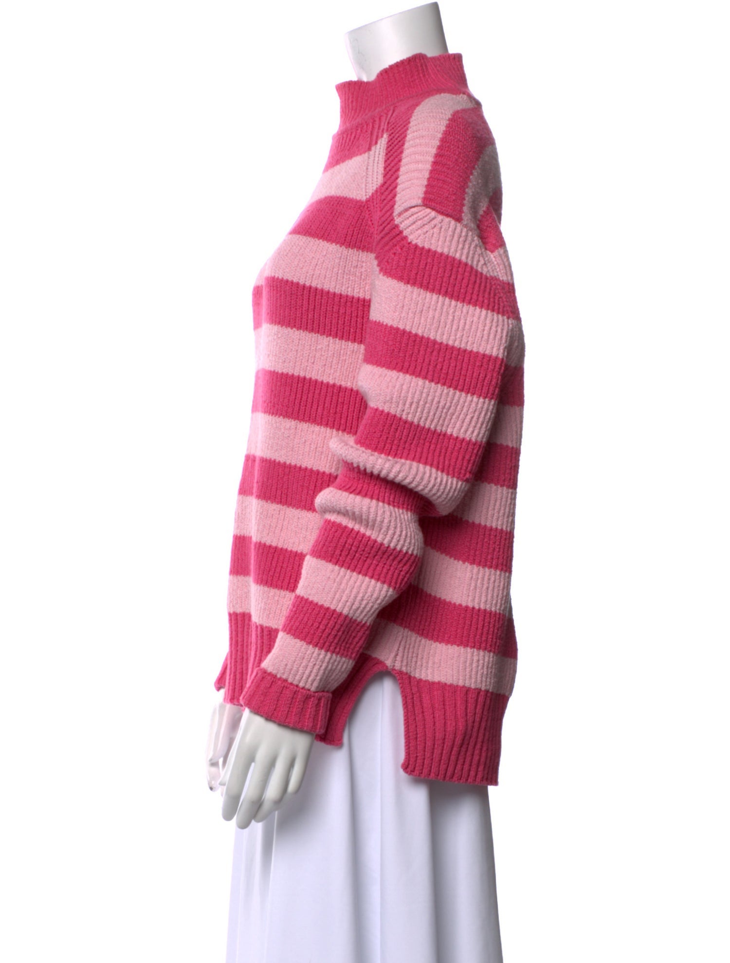 Jacquemus Striped Turtleneck Sweater